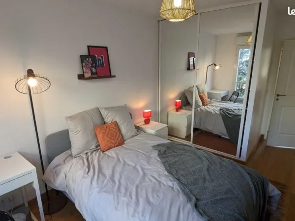 Chambre 1 pièce 22 m²