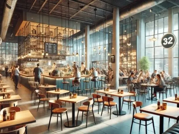 Restauration au coeur des Halles de Montpellier (34)