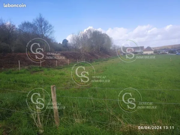 Terrain 1063 m² Ménesqueville