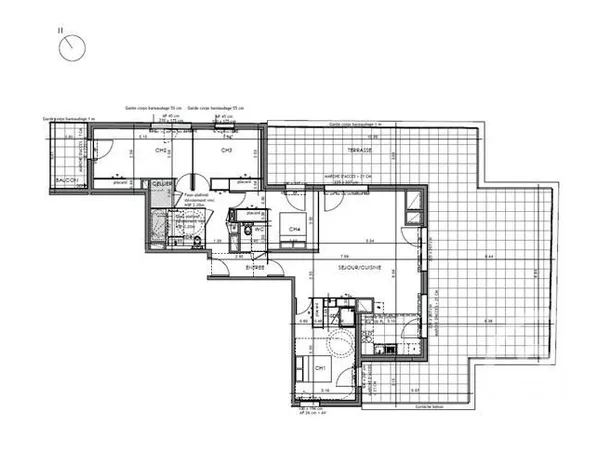 Appartement 5 pièces 113 m²