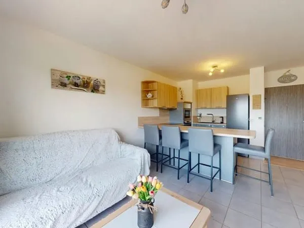 Appartement lumineux 2 chambres avec terrasse vue cathédrale !