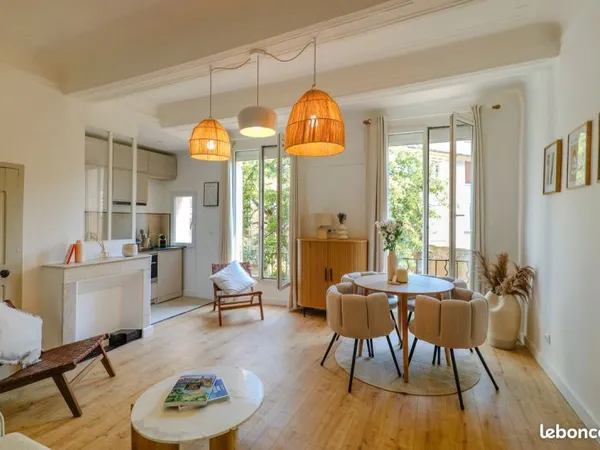 Location bail mobilité - appartement T2 meublé centre historique Aix