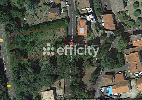 Terrain en individuel 1350 m²