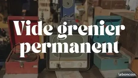 Vente vide grenier permanent