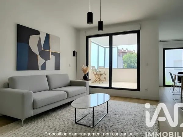 Appartement 2 pièces 43 m²