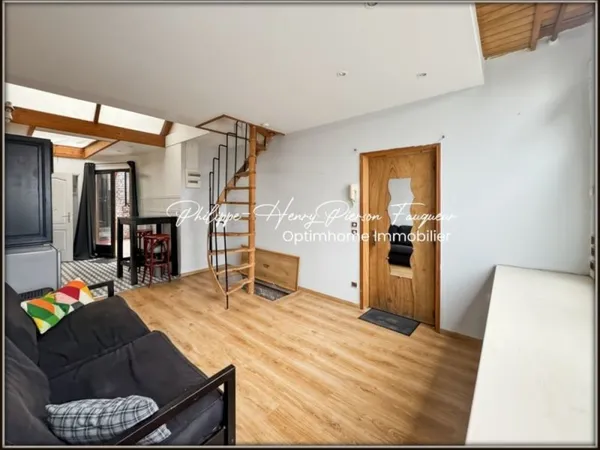 Duplex/triplex 2 pièces 38 m²