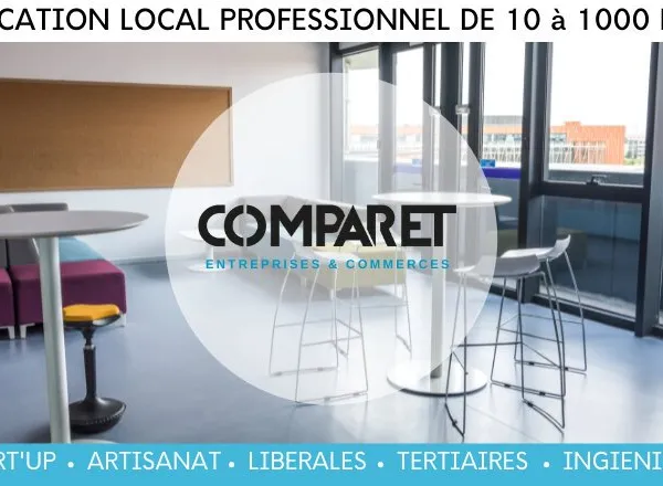 Bureaux et locaux professionnels à partir de 14 M2 jusqu'a 1000 M2