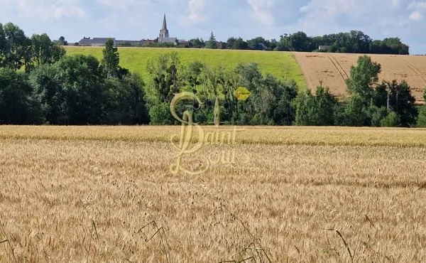 TERRAIN PLAT DE 1596 M2 EN FIN DE VILLAGE