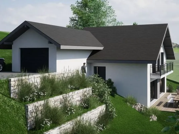 Projet de construction d'une maison 130m² avec terrain à PUBLIER (74)