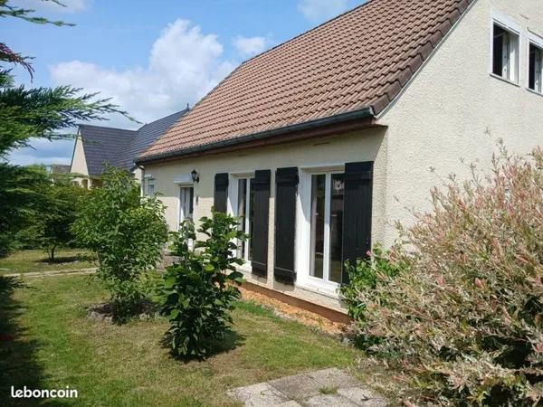 Maison individuelle de 87 m² sur sous sol sur 640 m² de terrain clos