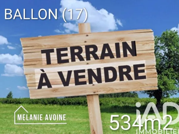 Terrain 534 m²
