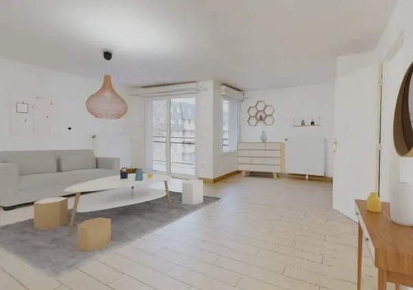 Appartement - 3 P - 72,21 m2 - 2
