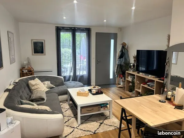 Appartement T3 avec jardin au Rdc d'une maison