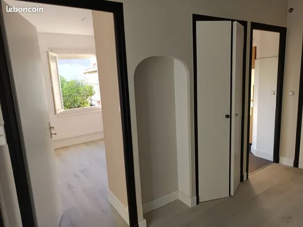 Particulier loue appartement 4 pièces 67m2 lumineux, possibilité de location de garage