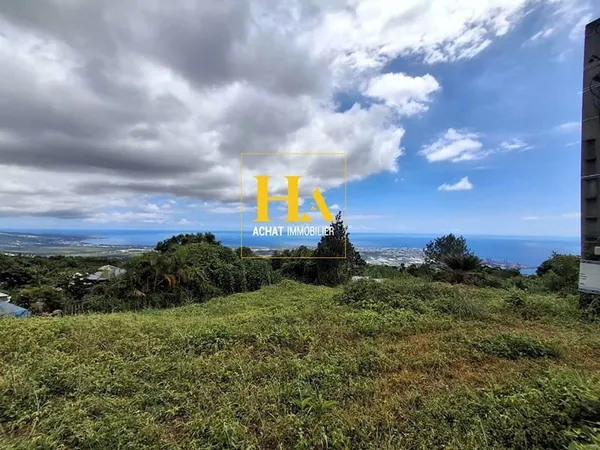 Terrain rare avec vue mer exceptionnelle 941 m²