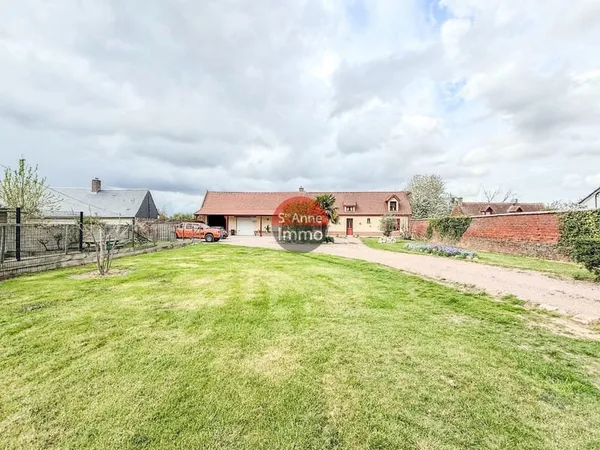 CAIX - LONGERE - 158m2 - AUTONOMIE DE PLAIN PIED - 4 CHAMBRE
