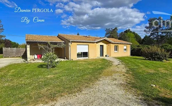 Maison de plain-pied 132 m² – Piscine – Terrain 1 500 m² – Proche centre Montignac-Lascaux