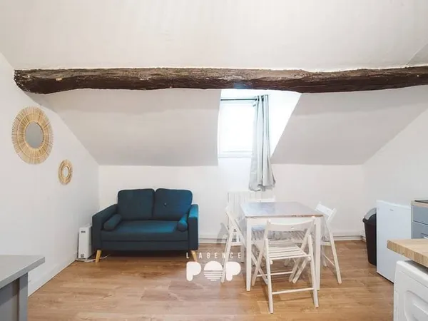 Studio 2 pièces 17 m²