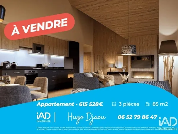 Vente Appartement 3 pièces