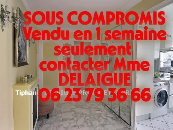Saint Etienne Cours Fauriel appartement 78.41 m² habitables 2 chambres GARAGE CAVE