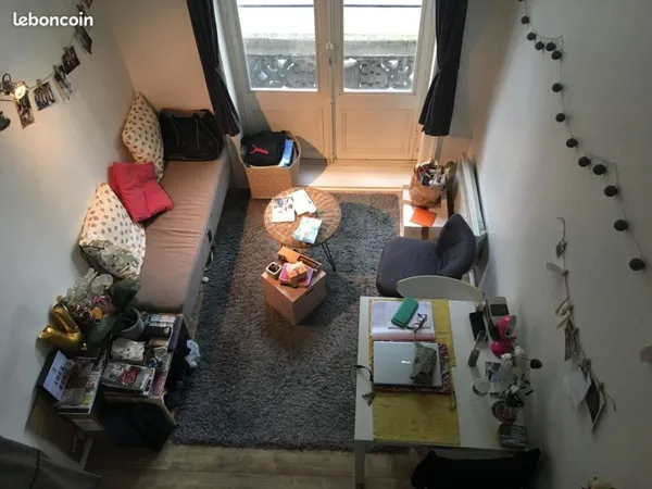 Studio meublé 15m2 boulevard Liberté / nationale