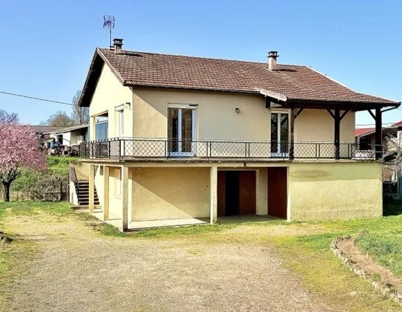 Maison individuelle avec sous-sol complet 92 m2 habitables