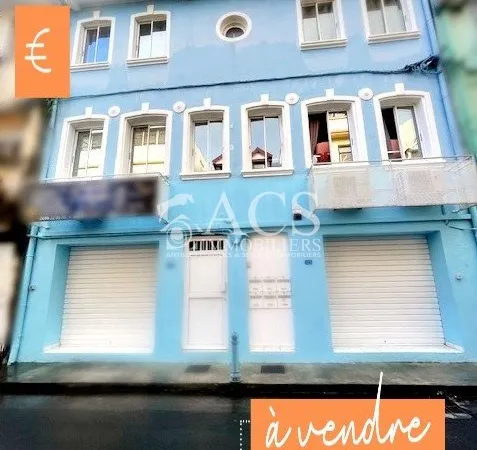 Bel immeuble - 186 m2 - Centre-ville de Fort-de-France