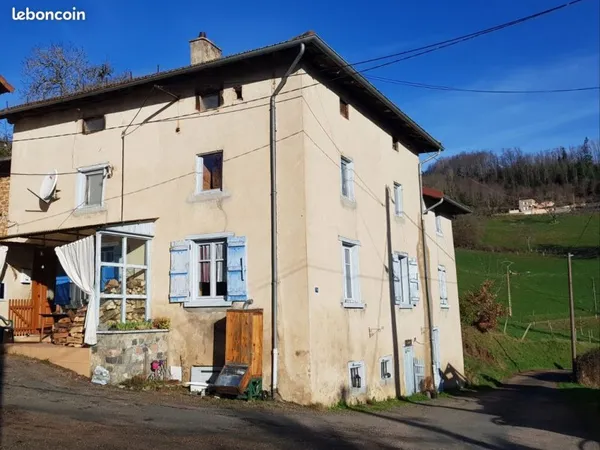 FERMETTE BEAUJOLAIS VERT 120 M2 et DÉPENDANCES