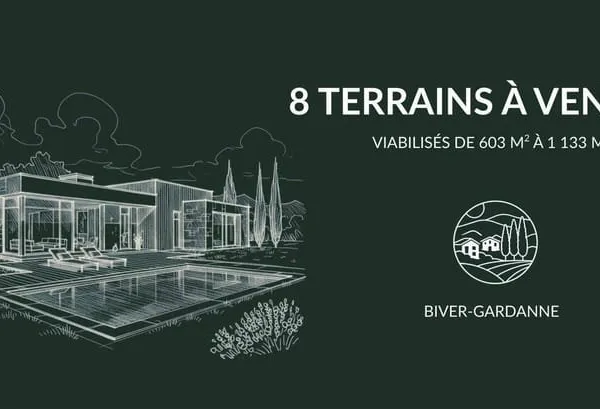 Terrain constructible 861 m²
