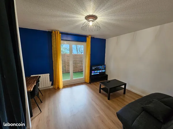 Studio meublé avec jardin refait à neuf - Direct propriétaire