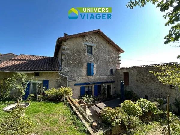 Maison Viager occupé à Champagne-Mouton