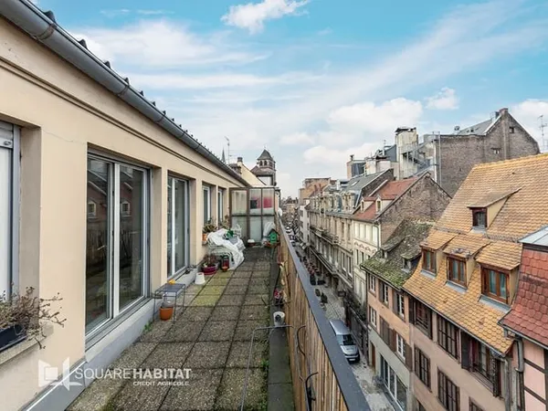 Appartement Strasbourg centre 4 pièces 78.48 m2