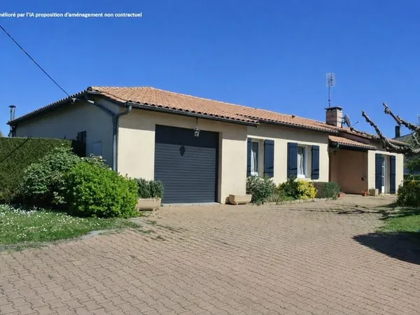Maison aux portes des commodités