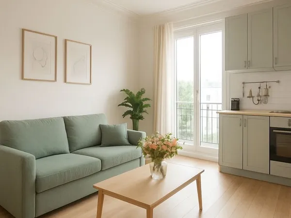 Studio 1 pièce 28 m²