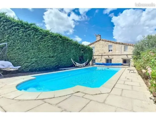 Maison style échoppe bordelaise