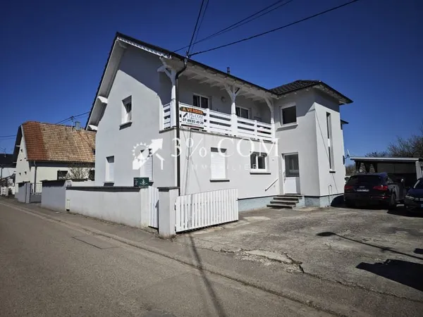 3%.com--- Maison bi famille à Gries 67240