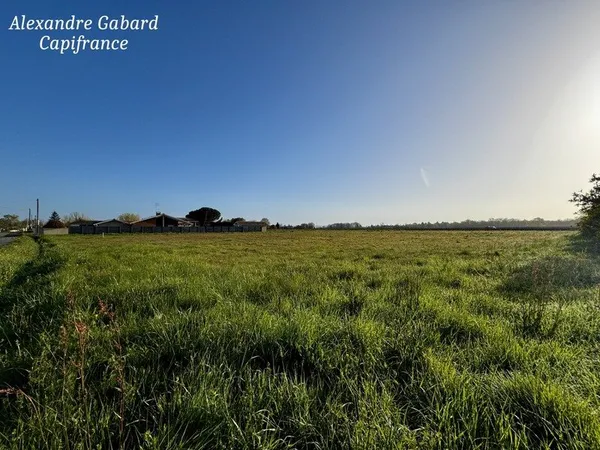 Terrain constructible aux portes de Langon - Environnement privilégié