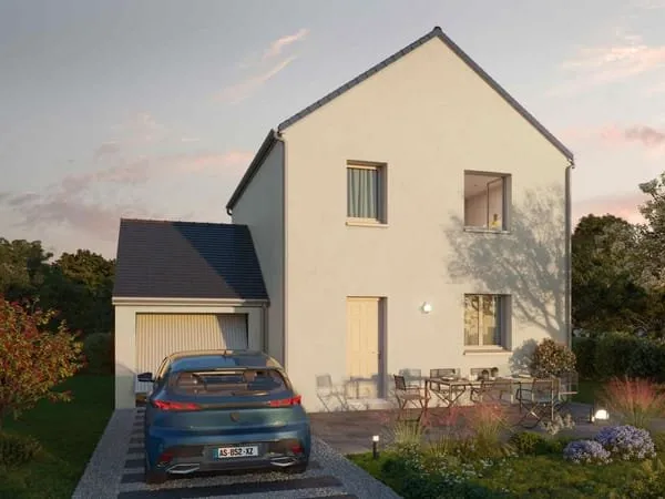 Maison 3 chambres avec garage à Bourg-Des-Comptes