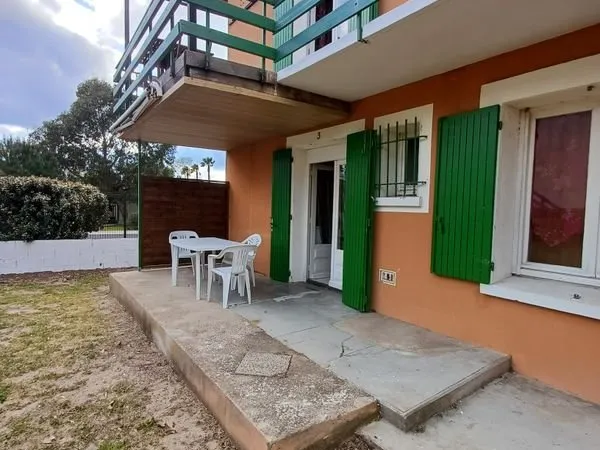T2 28m² terrasse et jardin