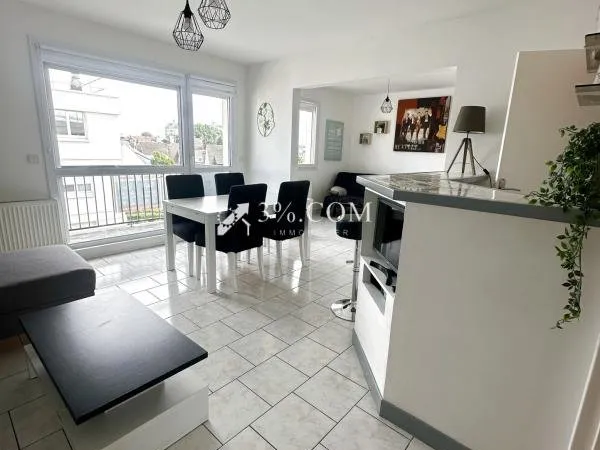 Appartement F4 76 m2 avec Balcon et Cave