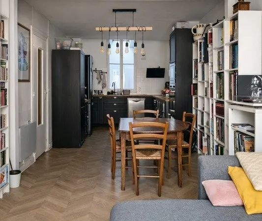 Bordeaux Bacalan - T3 70 m² - Grande pièce de vie + cuisine ouverte - 299 000 €