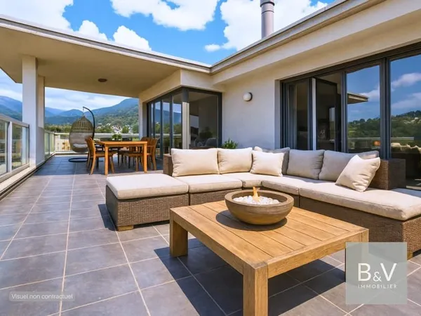 Appartement d'exception 4 pièces de 92 m² avec terrasse et vue mer