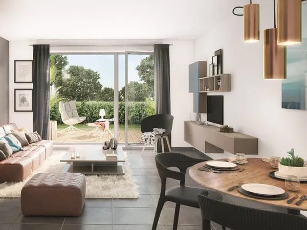 *RETOUR à la VENTE ! NEUF et LIVRÉ ! Très Beau T3 NEUF En rez-de-jardin