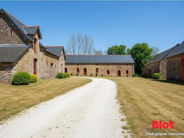 A vendre chez BLOT VITRE - Corps de ferme en pierre 15 minutes de VITRE