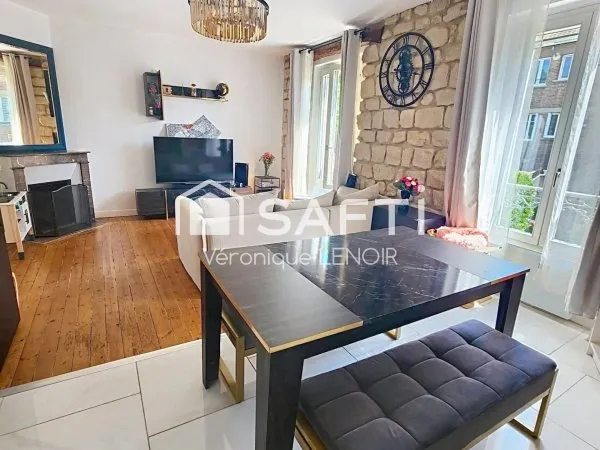 Maisons Laffitte - quartier Saint Nicolas: Beau Duplex 3P de 63.9m2