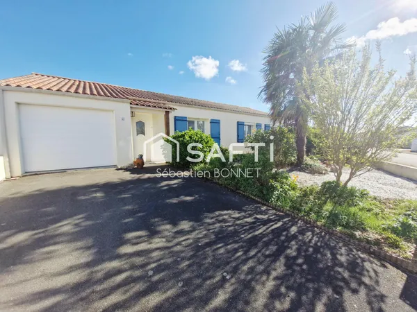 Maison plain pied 3 chambres avec garage