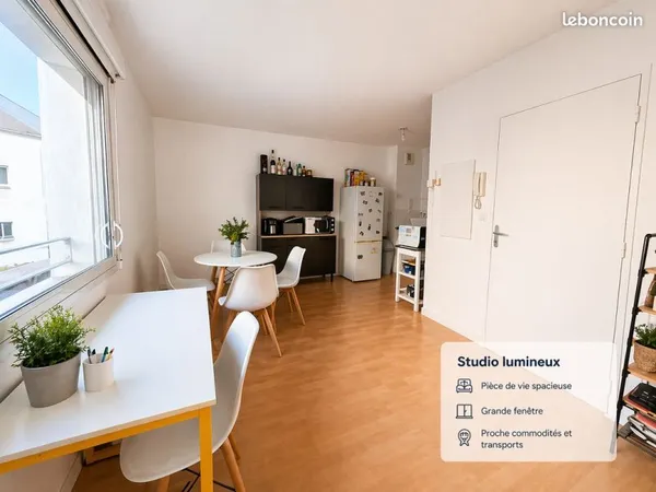 Appartement T1 Robien gare sud