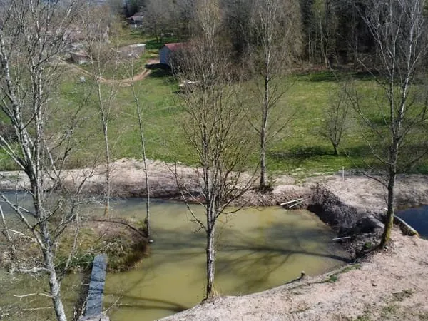 Saulcy-Sur-Meurthe - Terrain de 8882m2 avec étang