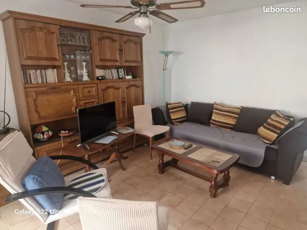 ARGELES PLAGE (66700), bel appartement T3 calme et agréable à moins de 200m de la plage