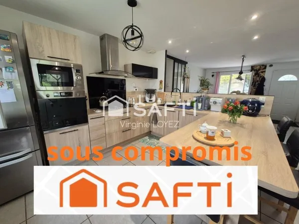 Maison de 2017, plain pied 118 m2 sur 2286m2 de terrain, très calme.